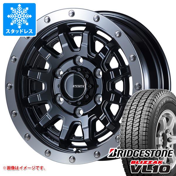 ハイエース 200系用 スタッドレス ブリヂストン ブリザック VL10 195/80R15 107/105N エセックス EX-15｜tire1ban