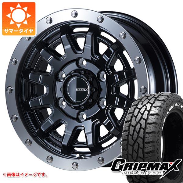 ハイエース 200系用 サマータイヤ グリップマックス マッドレイジ R/T MAX LT215/70R16 100/97R ホワイトレター エセックス EX 16 6.5 16 :eseex16 36503 t80971yt:タイヤ1番