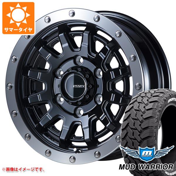 ハイエース 200系用 サマータイヤ モンスタ マッドウォーリアー LT215/70R16 107/105Q ホワイトレター エセックス EX 16 6.5 16 :eseex16 34780 t80971yt:タイヤ1番