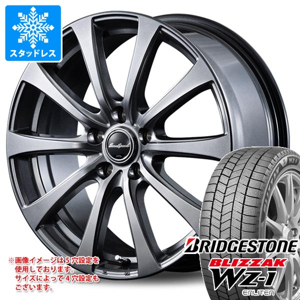 スタッドレスタイヤ ブリヂストン ブリザック WZ-1 215/45R17 91Q XL MID ホイールズ G10 7.0-17
