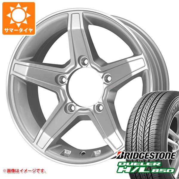 ジムニー JB64W用 サマータイヤ ブリヂストン デューラー H/L850 215/70R16 100H プレミックス エステラ 5.5 16 :estelasl 16264 s86768zk:タイヤ1番