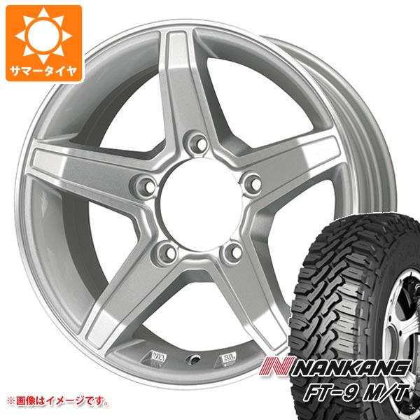 5本セット ジムニー用 サマータイヤ ナンカン FT 9 M/T 175/80R16 91S ホワイトレター プレミックス エステラ 5.5 16 :estelasl 30821 s86740zk 5:タイヤ1番