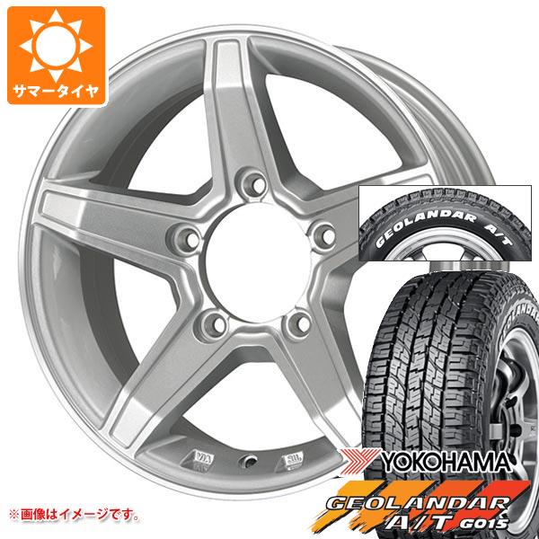 ジムニー用 2024年製 サマータイヤ ヨコハマ ジオランダー A/T G015 185/85R16 105/103N LT ホワイトレター プレミックス エステラ 5.5 16 :estelasl 38494 s86999zk:タイヤ1番