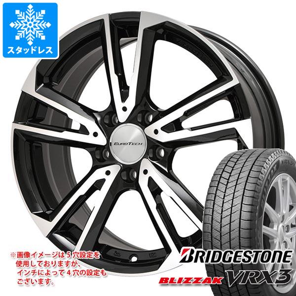 ボルボ V90クロスカントリー PB/PD系用 スタッドレス ブリヂストン ブリザック VRX3 235/55R18 100Q ユーロテック ガヤ ソリ｜tire1ban