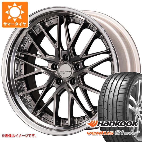 サマータイヤ 255/40R20 (101Y) XL ハンコック ベンタス S1 エボ3 K127 SSR エグゼキューター CV07S 9.0-20