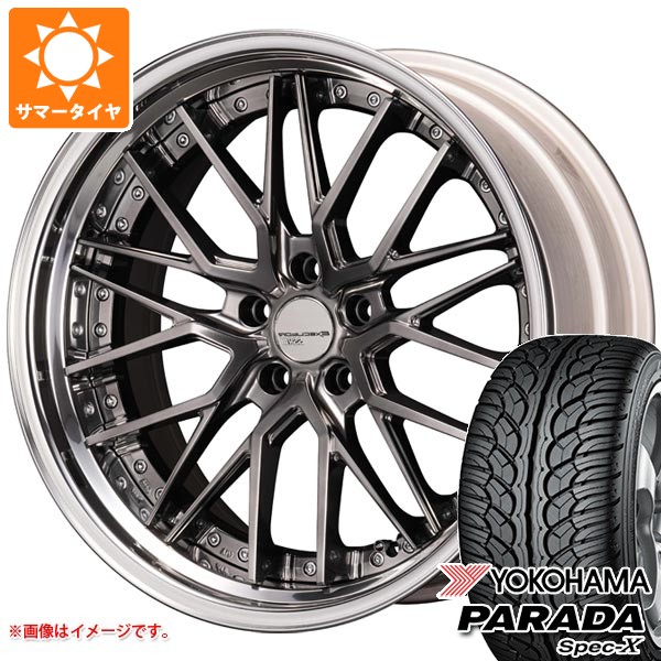 PARADA Spec-X - 朱夏タイア 235/35R20 92W XL ヨコハマ パラダ 仕樣-X PA02 SSR エグゼキューター CV07S 8.5-20 タイヤ、ホイール-夏タイヤ、ホイールセット-自動車