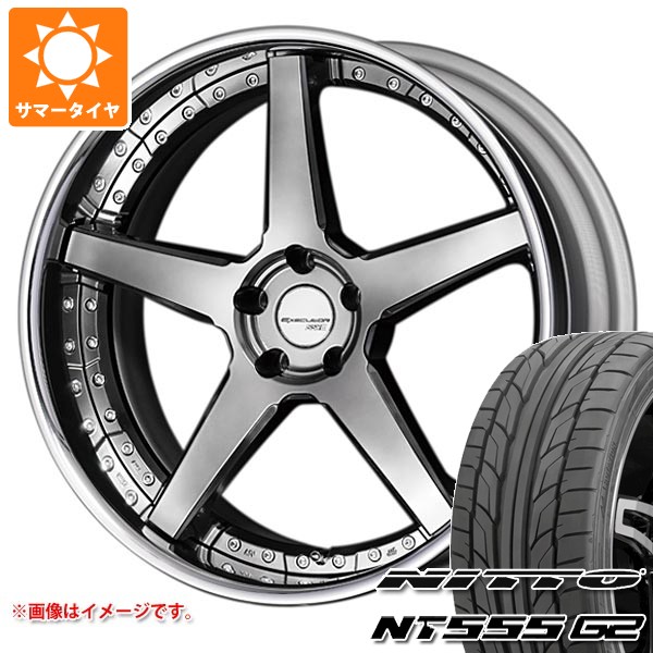 サマータイヤ 235/35R19 91Y XL ニットー NT555 G2 SSR エグゼキューター CV06 8.0-19