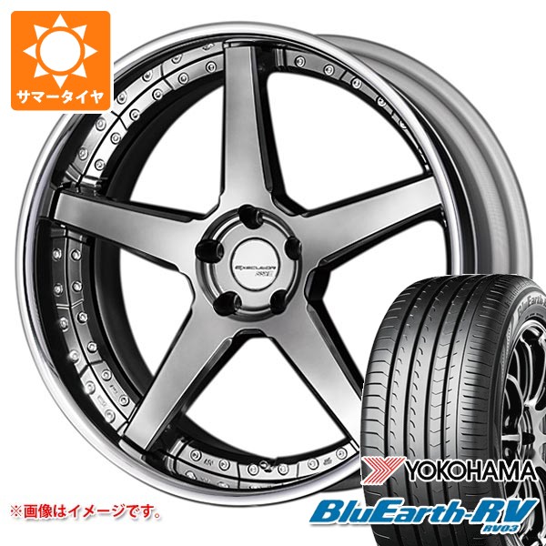 サマータイヤ 245/40R19 98W XL ヨコハマ ブルーアースRV RV03 SSR エグゼキューター CV06 8.5-19