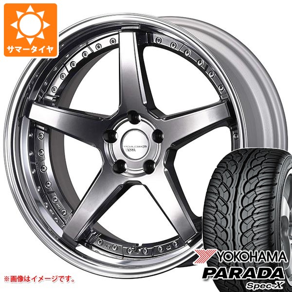 サマータイヤ 235/35R20 92W XL ヨコハマ パラダ スペック-X PA02 SSR エグゼキューター CV06S 8.5-20