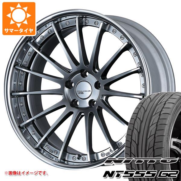 40系アルファード用 サマータイヤ ニットー NT555 G2 245/45R20 103W XL SSR エグゼキューター CV04 8.0 20 :execv04av 38554 t801085yt:タイヤ1番