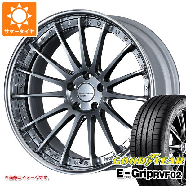 サマータイヤ 245/45R20 103W XL グッドイヤー エフィシエントグリップ RVF02 SSR エグゼキューター CV04 8.0 20 :execv04 36608:タイヤ1番