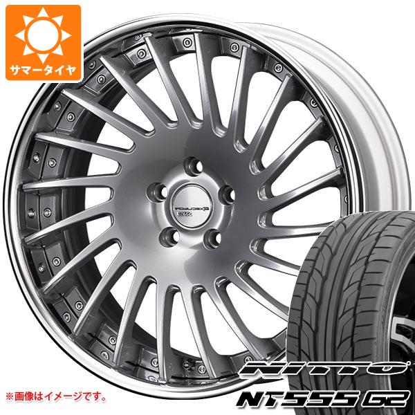 サマータイヤ 245/35R20 95Y XL ニットー NT555 G2 SSR エグゼキューター CV05 8.5 20 :execv05 24088:タイヤ1番