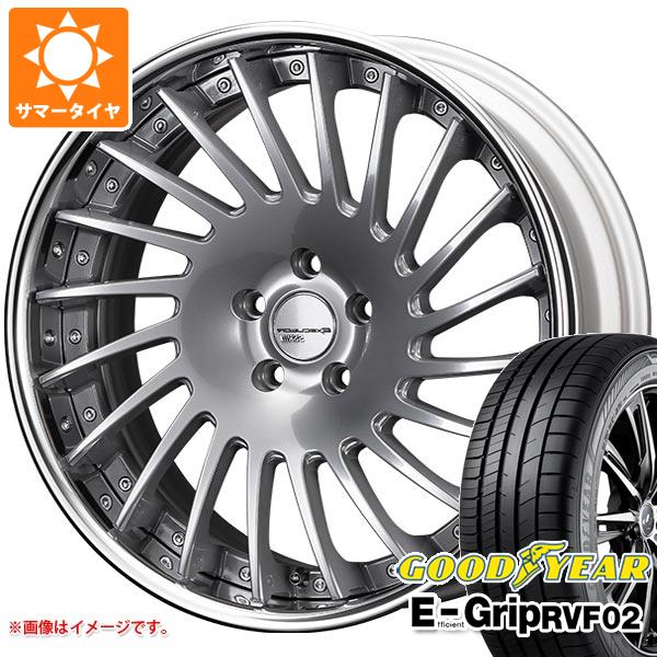 サマータイヤ 245/40R19 98W XL グッドイヤー エフィシエントグリップ RVF02 SSR エグゼキューター CV05 8.5 19 :execv05 36610:タイヤ1番