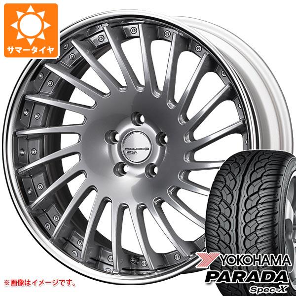 サマータイヤ 235/55R20 102V ヨコハマ パラダ スペック-X PA02 SSR エグゼキューター CV05 8.5-20｜tire1ban