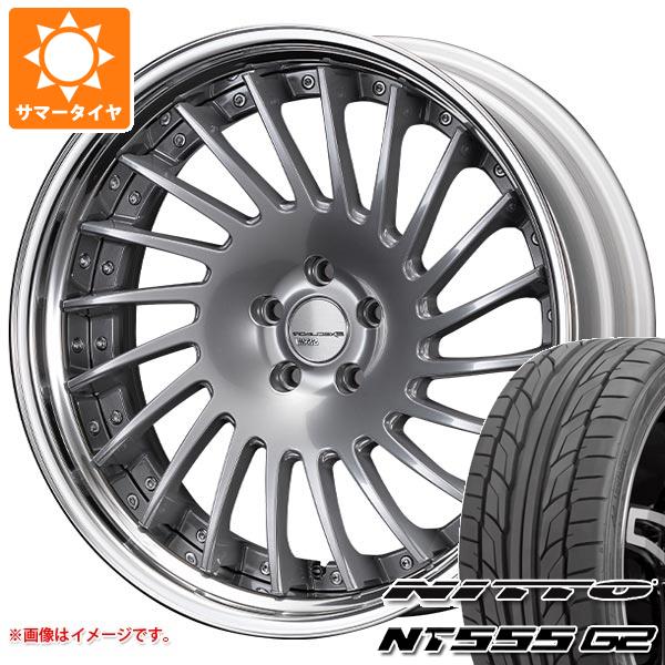 サマータイヤ 245/35R20 95Y XL ニットー NT555 G2 SSR エグゼキューター CV05S 8.5 20 :execv05s 24088:タイヤ1番