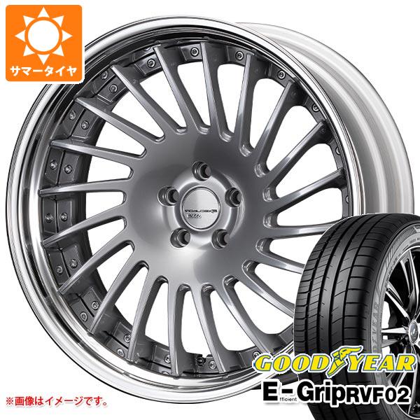 サマータイヤ 245/35R20 95W XL グッドイヤー エフィシエントグリップ RVF02 SSR エグゼキューター CV05S 8.5 20 :execv05s 36606:タイヤ1番