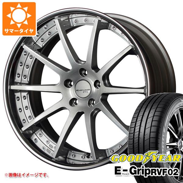 サマータイヤ 245/45R20 103W XL グッドイヤー エフィシエントグリップ RVF02 SSR エグゼキューター CV01 8.0 20 :execv1 36608:タイヤ1番