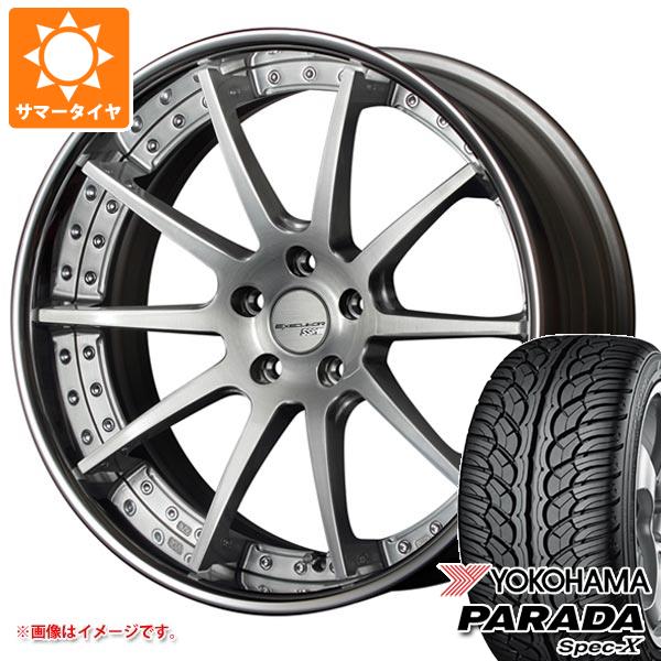 40系アルファード用 サマータイヤ ヨコハマ パラダ スペック X PA02 245/45R20 99V SSR エグゼキューター CV01 8.0 20 :execv1av 4856 t801085yt:タイヤ1番