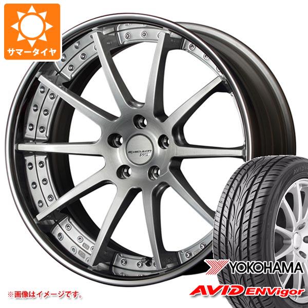 40系アルファード用 サマータイヤ ヨコハマ エービッド エンビガー S321 245/45R20 103W XL SSR エグゼキューター CV01 8.0 20 :execv1av 37006 t801085yt:タイヤ1番