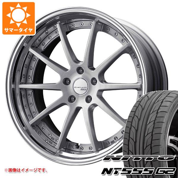 40系アルファード用 サマータイヤ ニットー NT555 G2 245/45R20 103W XL SSR エグゼキューター CV01S 8.0 20 :execv1sav 38554 t801085yt:タイヤ1番