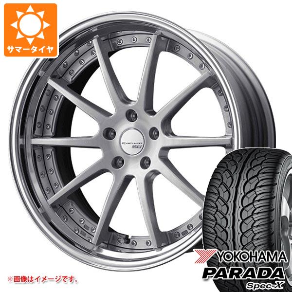 40系アルファード用 サマータイヤ ヨコハマ パラダ スペック X PA02 245/45R20 99V SSR エグゼキューター CV01S 8.0 20 :execv1sav 4856 t801085yt:タイヤ1番