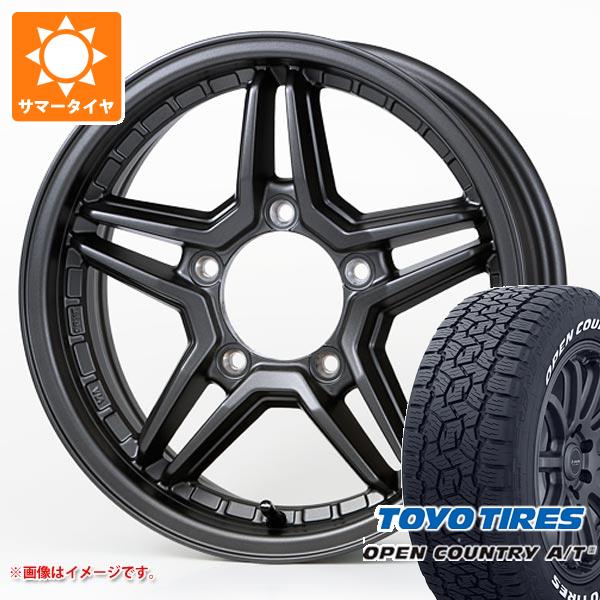 5本セット ジムニーシエラ JB74W用 2024年製 サマータイヤ トーヨー オープンカントリー A/T3 215/70R16 100T ホワイトレター ジャオス エクセル JX3 6.0 16 :exjx3s 41238 s86770zk 5:タイヤ1番