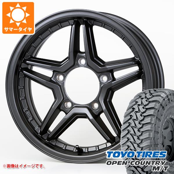 5本セット ジムニーシエラ JB74W用 サマータイヤ トーヨー オープンカントリー M/T LT225/75R16 103/100Q ホワイトレター ジャオス エクセル JX3 6.0 16 :exjx3s 34450 s861005zk 5:タイヤ1番