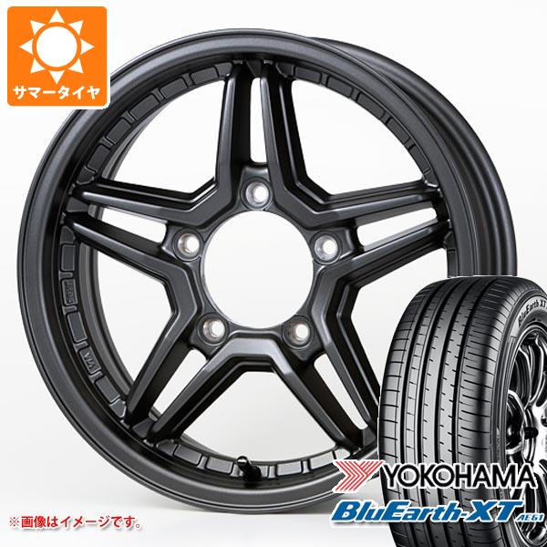 ジムニー JB64W用 サマータイヤ ヨコハマ ブルーアースXT AE61 215/70R16 100H ジャオス エクセル JX3 5.5 16 :exjx3 34401 s86768zk:タイヤ1番