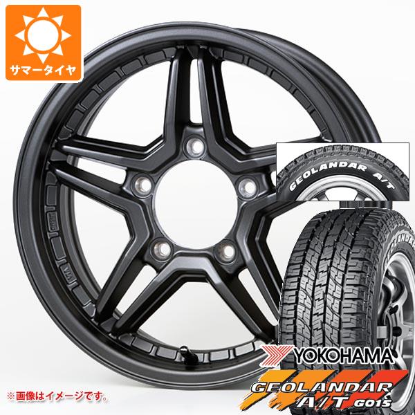 5本セット ジムニー用 2024年製 サマータイヤ ヨコハマ ジオランダー A/T G015 185/85R16 105/103N LT ホワイトレター ジャオス エクセル JX3 5.5 16 :exjx3 38494 s86999zk 5:タイヤ1番