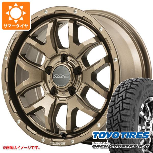 T31エクストレイル用 サマータイヤ トーヨー オープンカントリー R/T 215/70R16 100Q ブラックレター レイズ デイトナ F6 ブースト 7.0 16 :f6bbr5 32618 n84987sn:タイヤ1番