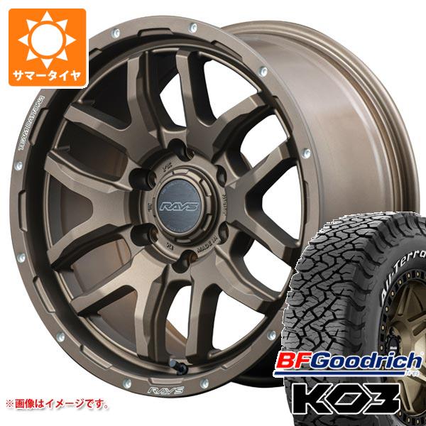 ハイラックス 120系用 サマータイヤ BFグッドリッチ オールテレーンT/A KO3 LT265/70R17 118/115S ホワイトレター レイズ デイトナ F6 ブースト 8.0 17 : f6bbr6 42571 t80995yt : タイヤ1番