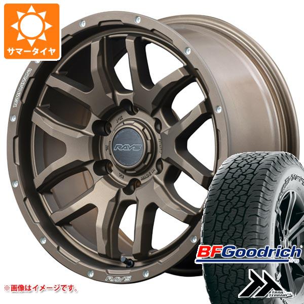 RAYS - トライトン LC2T用 夏場タイア BF好ましい一財産 トレールテレーンT/A 265/65R17 112T アウトラインホワイトレター レイズ デイトナ F6 ブースト 8.0-17