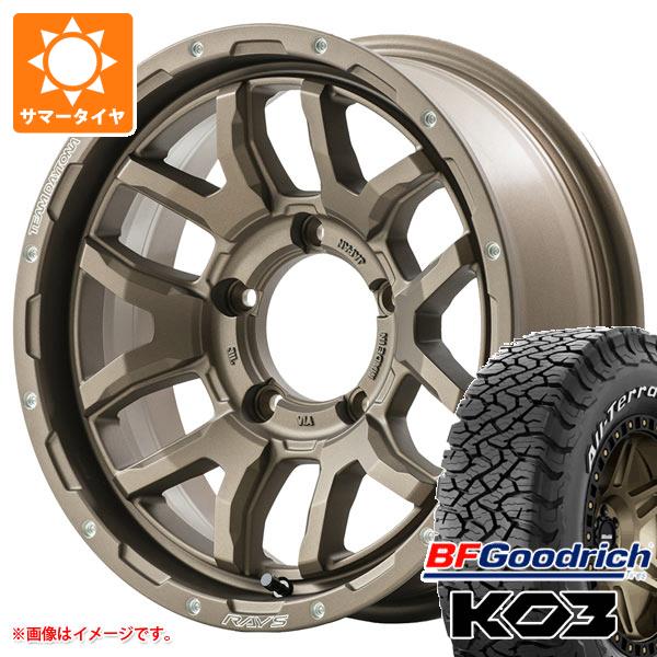 RAYS 5本セット スズキ ジムニーノマド JC74W用 サマータイヤ BFグッド