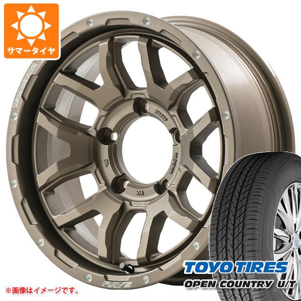 5本セット ジムニーシエラ JB74W用 サマータイヤ トーヨー オープンカントリー U/T 215/70R16 100H レイズ デイトナ F6 ブースト 6.0 16 :f6bbrjs 28545 s86770zk 5:タイヤ1番