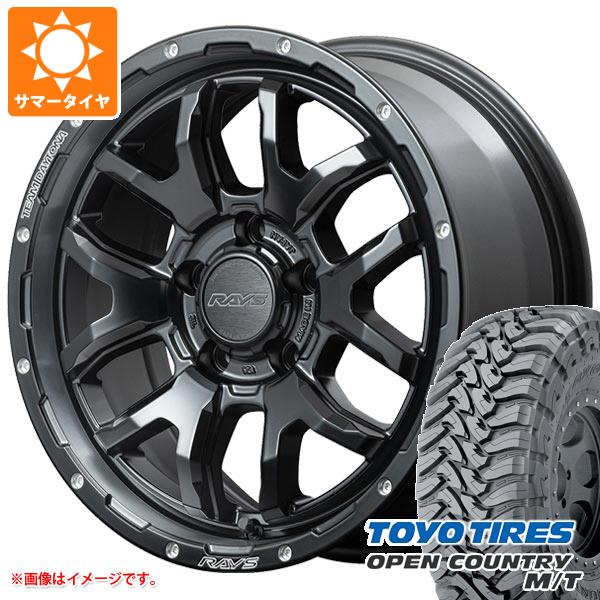 RAV4 50系用 サマータイヤ トーヨー オープンカントリー M/T LT225/75R16 103/100Q ホワイトレター レイズ デイトナ F6 ブースト 7.0-16｜tire1ban