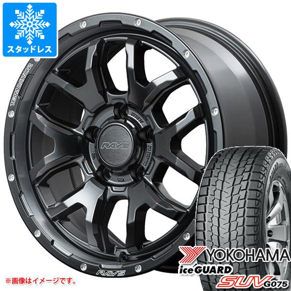 ジープ ラングラー JK/JL系用 スタッドレス ヨコハマ アイスガード SUV G075 LT285/70R17 121/118Q レイズ デイトナ F6 ブースト｜tire1ban