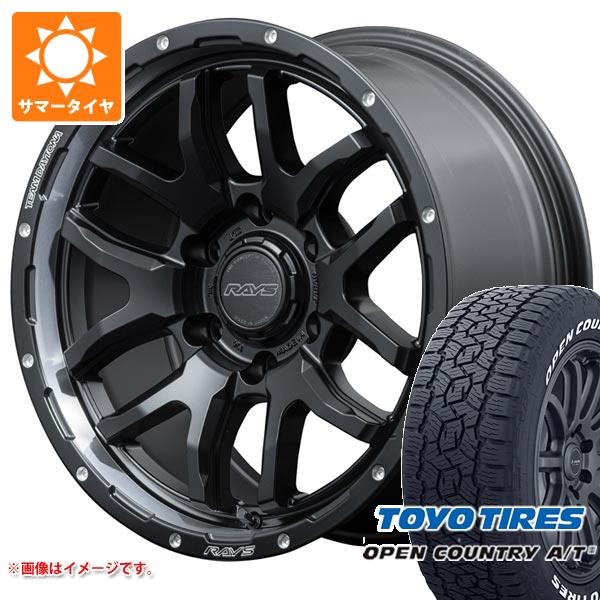 ランドクルーザー プラド 150系用 サマータイヤ トーヨー オープンカントリー A/T3 265/70R17 115T ホワイトレター レイズ デイトナ F6 ブースト 8.0 17 :f6bsb6 41270 t80987yt:タイヤ1番