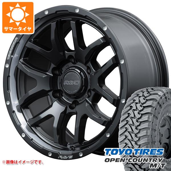 RAYS - 5本仕掛ける トヨタ FJクルーザー 10系用 朱夏タイア トゥーヨー 開けひろげカントリー M/T LT265/70R17 121/118P 黒いこと雁の使い デイトナ F6 ブースト 8.0-17 車、バイク、自転車-タイヤ、ホイール-自動車