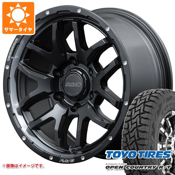 サマータイヤ 285/70R17 116/113Q トーヨー オープンカントリー R/T ホワイトレター レイズ デイトナ F6 ブースト 8.0 17 :f6bsb6 35680:タイヤ1番