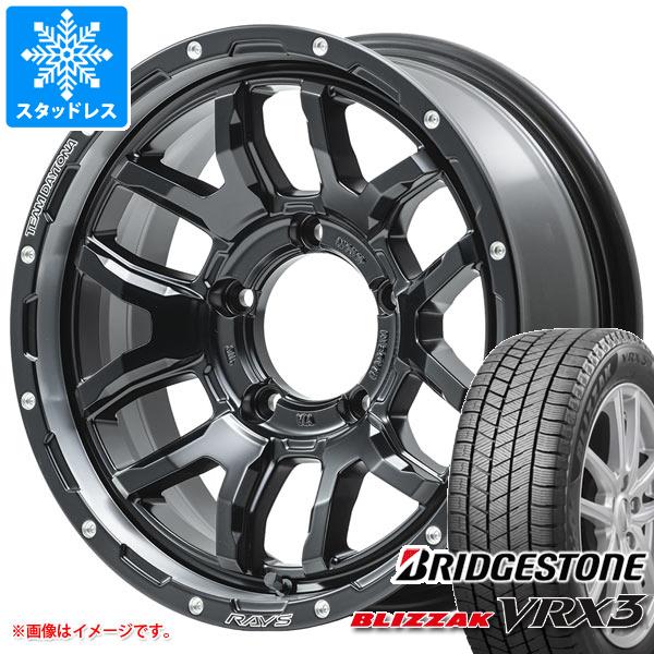 5本セット ジムニー JB64W用 スタッドレス ブリヂストン ブリザック VRX3 215/70R16 100Q レイズ デイトナ F6 ブースト