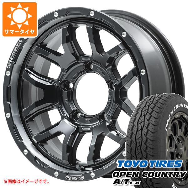 ジムニー JB64W用 2024年製 サマータイヤ トーヨー オープンカントリー A/T EX 215/70R16 100H ホワイトレター レイズ デイトナ F6 ブースト 5.5 16 :f6bsbj 36841 s86768zk:タイヤ1番