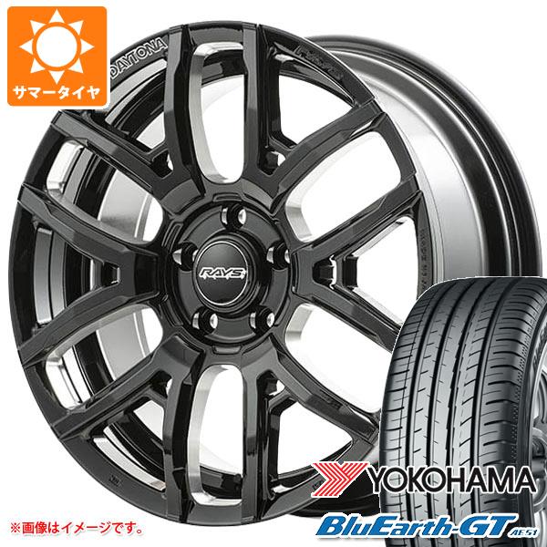 サマータイヤ 235/45R18 94W ヨコハマ ブルーアースGT AE51 レイズ デイトナ F6 ドライブ 7.5 18 :f6drive 31273:タイヤ1番