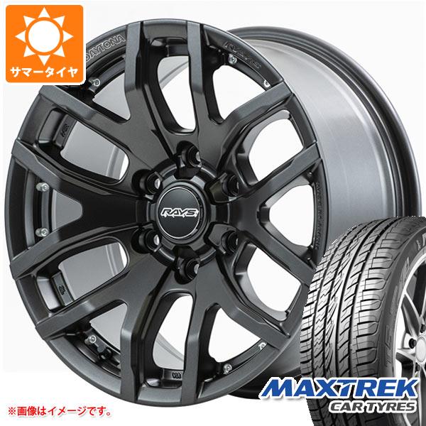 ハイラックス 120系用 サマータイヤ マックストレック フォルティス T5 275/55R20 117V XL レイズ デイトナ F6 ゲイン 8.5 20 :f6gain 30819 t801001yt:タイヤ1番