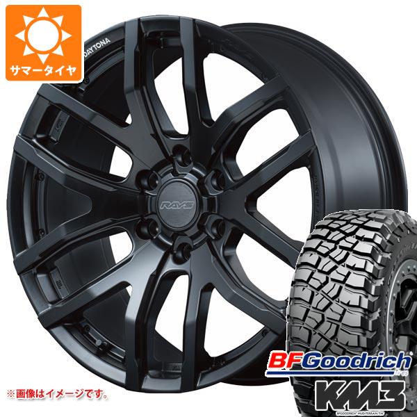 サマータイヤ 285/55R20 122/119Q BFグッドリッチ マッドテレーンT/A KM3 レイズ デイトナ F6 ゲイン ブラックエディション 8.5 20 :f6gao6 27557:タイヤ1番