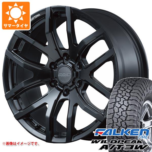 ハイラックス 120系用 サマータイヤ ファルケン ワイルドピーク A/T3W 275/55R20 117T XL レイズ デイトナ F6 ゲイン  8.5-20 : f6gao6-31875-t801001yt : タイヤ1番 - 通販 - Yahoo!ショッピング