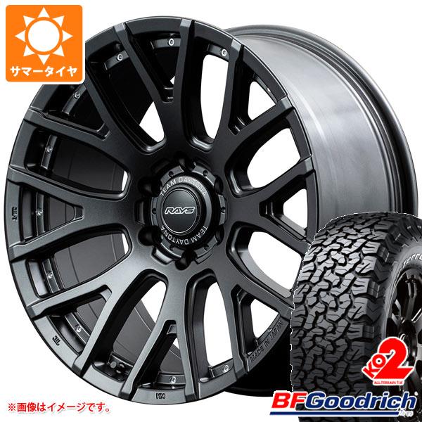 ハイラックス 120系用 サマータイヤ BFグッドリッチ オールテレーンT/A KO2 LT275/55R20 115/112S ブラックレター レイズ デイトナ F8 ゲイン 9.0 20 :f8gain 26776 t801001yt:タイヤ1番