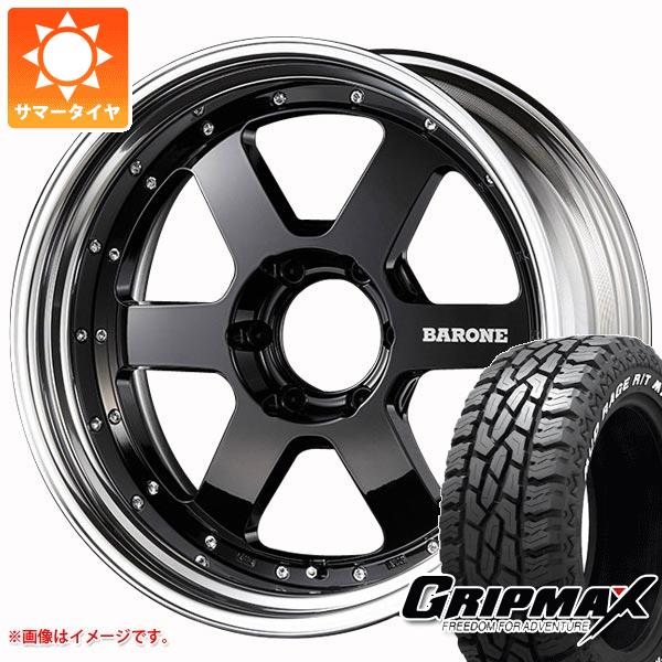 サマータイヤ 265/60R18 119/116Q グリップマックス マッドレイジ R/T MAX ホワイトレター ファブレス ヴァローネ RS 6 8.0 18 :fabrs6 36515:タイヤ1番