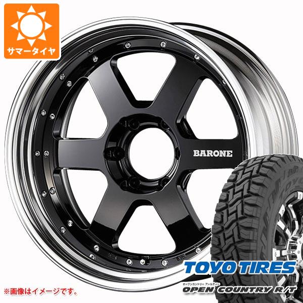 5本セット FJクルーザー 10系用 サマータイヤ トーヨー オープンカントリー R/T LT285/70R17 116/113Q ホワイトレター ファブレス ヴァローネ RS 6 8.0 17 :fabrs6 35680 t801005yt 5:タイヤ1番