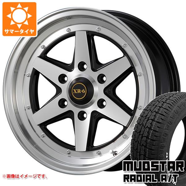 ハイエース 200系用 サマータイヤ マッドスター ラジアル A/T 215/65R16C 109/107L ホワイトレター ファブレス ヴァローネ XR 6 1ピース 6.5 16 :fabxr61 34808 t80967yt:タイヤ1番