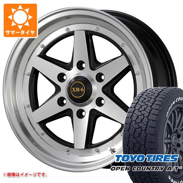 ハイエース 200系用 サマータイヤ トーヨー オープンカントリー A/T3 215/70R16 100T ホワイトレター ファブレス ヴァローネ XR 6 1ピース 6.5 16 :fabxr61 41238 t80971yt:タイヤ1番